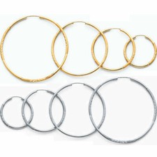 Orecchini a cerchio oro