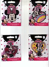 APPLICAZIONI TERMOADESIVE DISNEY JUNIOR "MINNIE"  TOPPE PER BAMBINA GLITTERATE