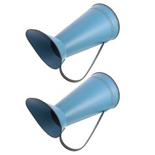 2 pcs vaso di fiori in metallo