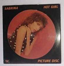 Picture Disc Sabrina Salerno Hot Girl 1987 Vinile 33 Giri Lp 12" Made In Italy