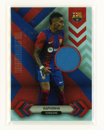 Raphinha match worn relic - raphinha, match-worn