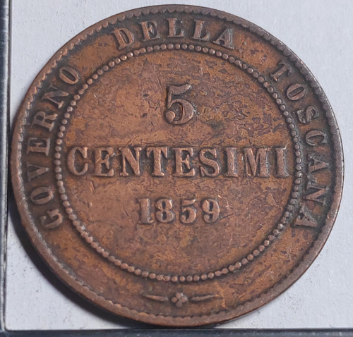 Centesimi 1859 vittorio - 1859,