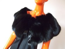 Pelliccia FUR Stola  Scaldacollo Kragen Sharf Volpe SHADOW Fox Fuchs ho visone