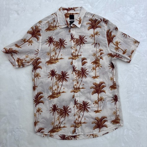 Camicia hawaiana uomo palma - camicia,