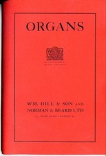 CATALOGUE OF ORGANS BUILT BY