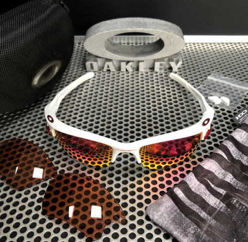 Oakley fast jacket bianco - xl,