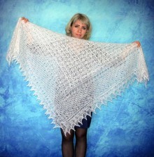 Scialle bianco russo Orenburg