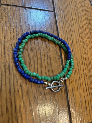 Bracciale doppio perline giava - bracciale,