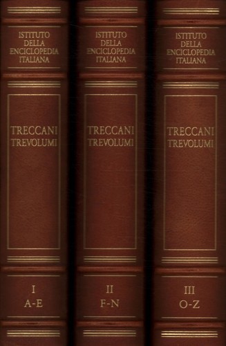 Enciclopedia treccani tre - enciclopedia,