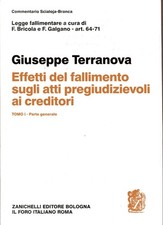 Effetti del fallimento sugli atti pregiudizievoli ai creditori. Art. 64-71.