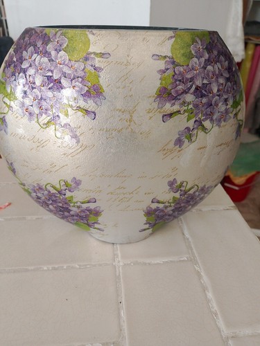 Vaso fiori vetro - vaso,