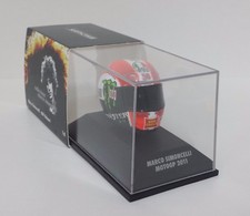 MODELLINO DIECAST CASCO SCALA 1:8 MINICHAMPS MARCO SIMONCELLI HONDA 2011 MOTO GP