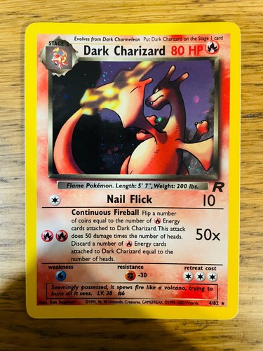 Dark charizard holo - dark,