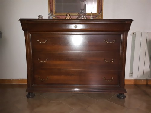 Comò legno massello con - comò,