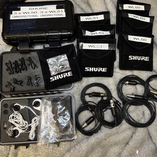 Shure wl50 wl51 di - shure,