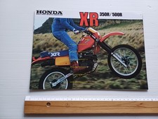 Honda XR 350 - XR 500 R 1983
