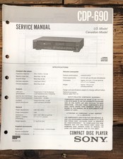 Sony cdp 690 - cdp-690, cd