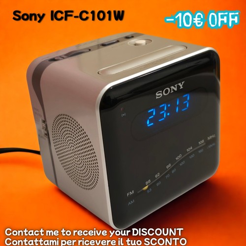 1983 sony icf c101w - sony, anni