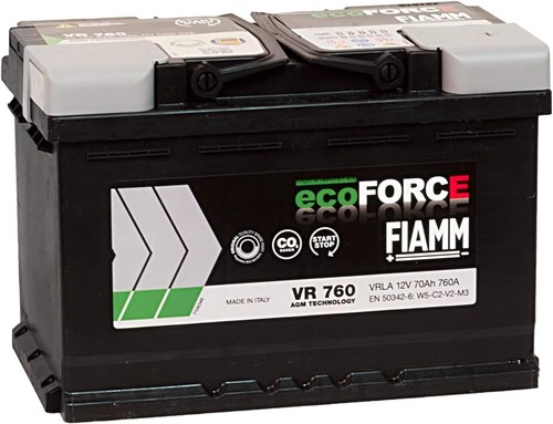Vr760 batteria auto fiamm - auto,