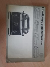 Libretto originale volkswagen - libretto,