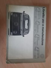 Libretto Originale Volkswagen