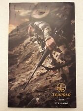Leupold Catalogo anno 2016 Binocolo cannocchiale fucili