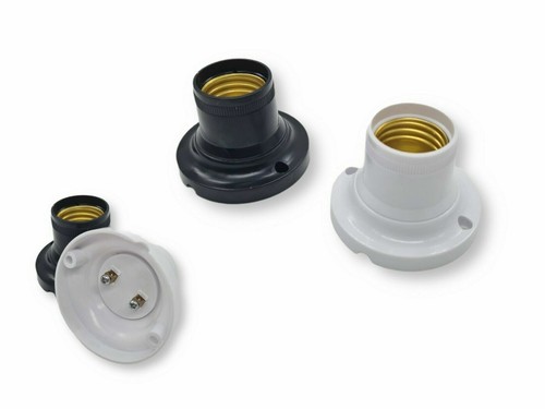 Portalampada bianco e27 - bianco,