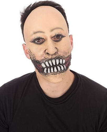 Carnevale maschera con denti - con,