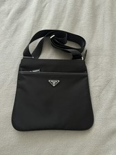 borsa uomo prada renylon nera