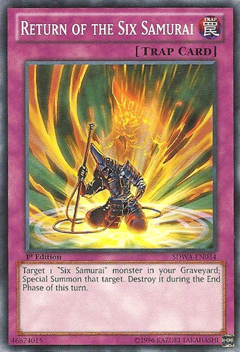 Ritorno dei sei samurai - dei,