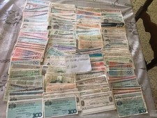 Lotto 15 N 130 Mini assegni