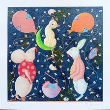 Beppe Francesconi - Serigrafia originale numerata e firmata