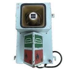 Allarme antincendio vintage