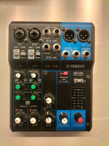 Yamaha mg06 mixing console - mg06,