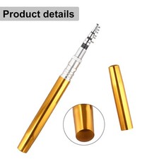 24*2.2*2.2cm Angelrute Brandneu FRP Farbecht 1.6M Hohe Qualität Schwarz