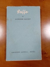 Libro Antico Poesie Saffo "Sapho" Ed. 1945