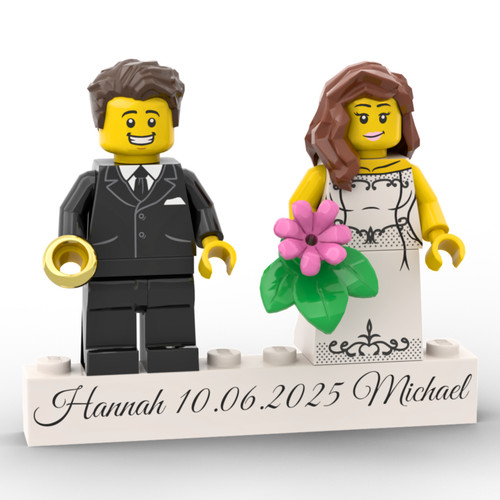 Lego minifigures sposi - lego®,