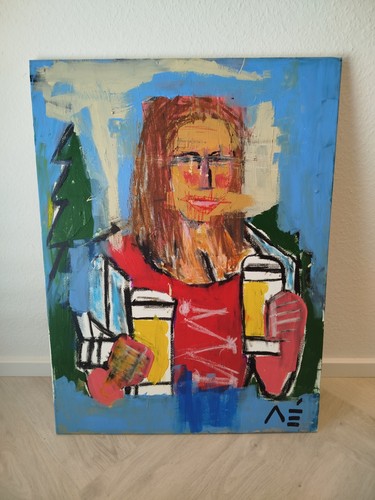 Quadro manuel mané - manÉ, "monna