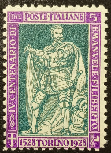 Italia regno lire 1928 - 5,