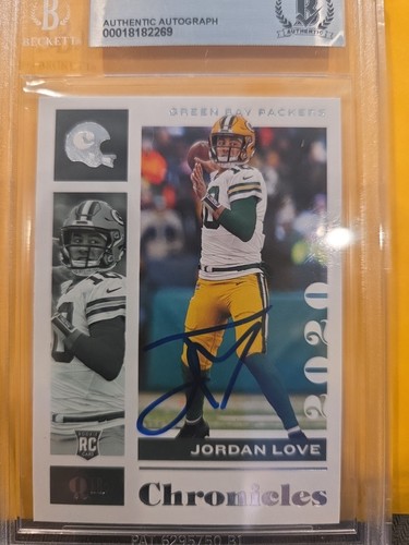 Jordan love authentic - jordan, auto