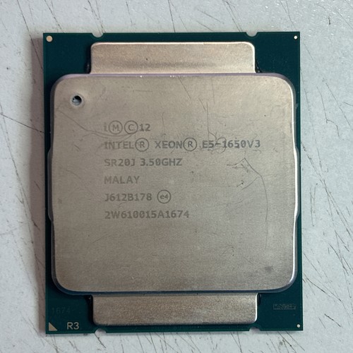 Intel xeon 1650 - e5-1650, v3
