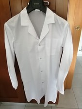 Camice Leggero Medico bottoni a pressione elastico polsi UNISEX Tasca int TG 58