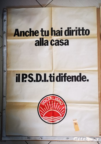 Manifesto politico psdi - politico,