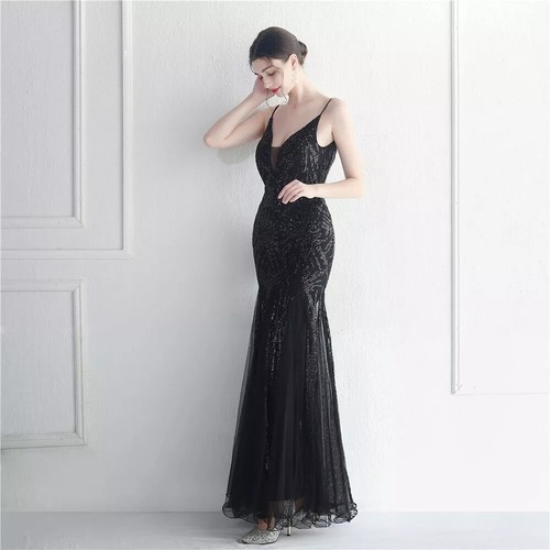 Vestito abito elegante - abito, lungo