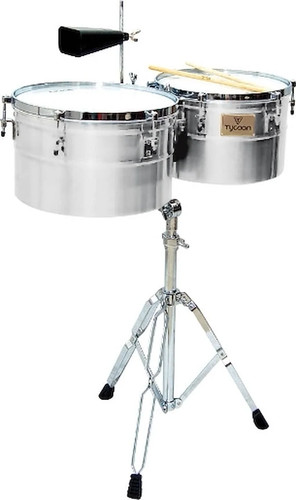 Timbali finitura cromata