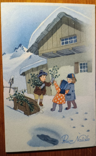 25f cartolina buon natale - 25f, natale-