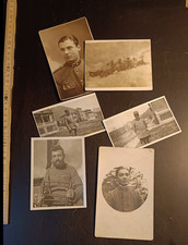 Lotto 6 foto militare Grande Guerra ww1 soldati ufficiali - AF.1.L.A