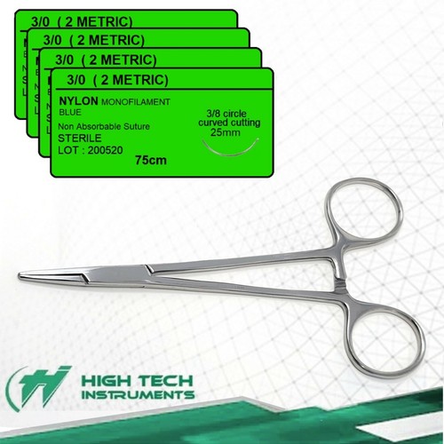 Suture filo con ago - suture,