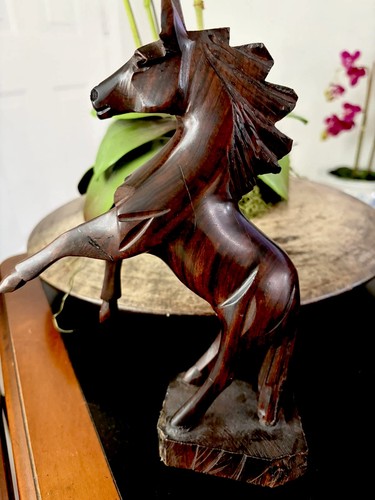 Antico cavallo legno - antico,