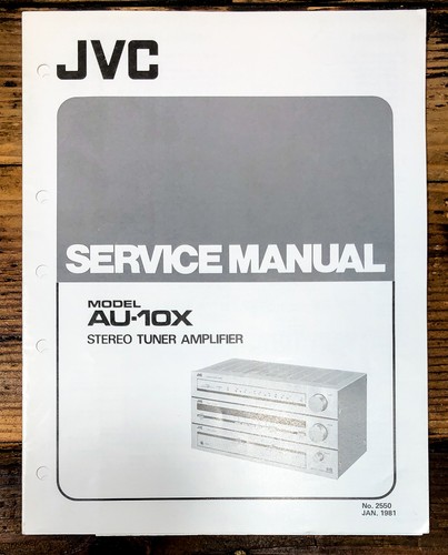 Jvc 10x amplificatore - jvc, au-10x